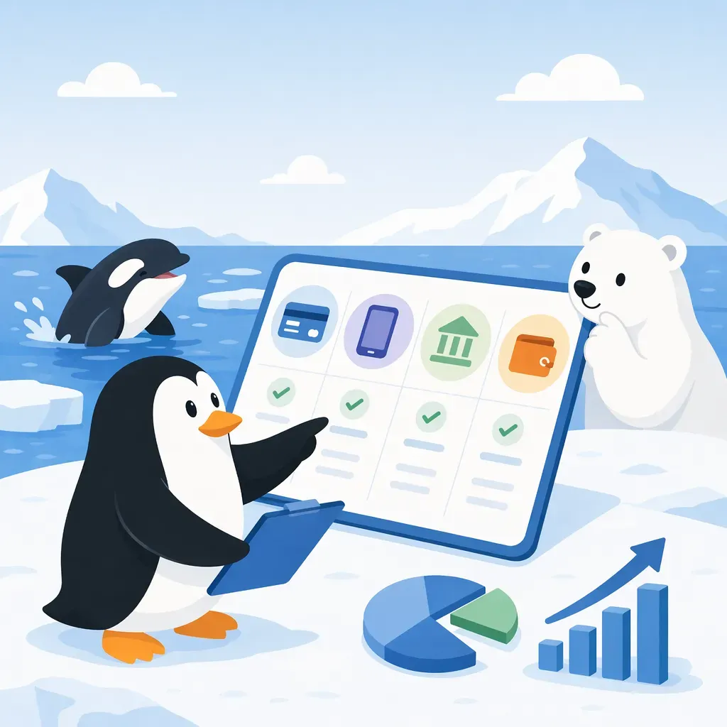 Imagen principal del artículo Diferencias entre medios de pago disponibles en Chile: Webpay, Mercado Pago, Upago, PayPal y transferencias